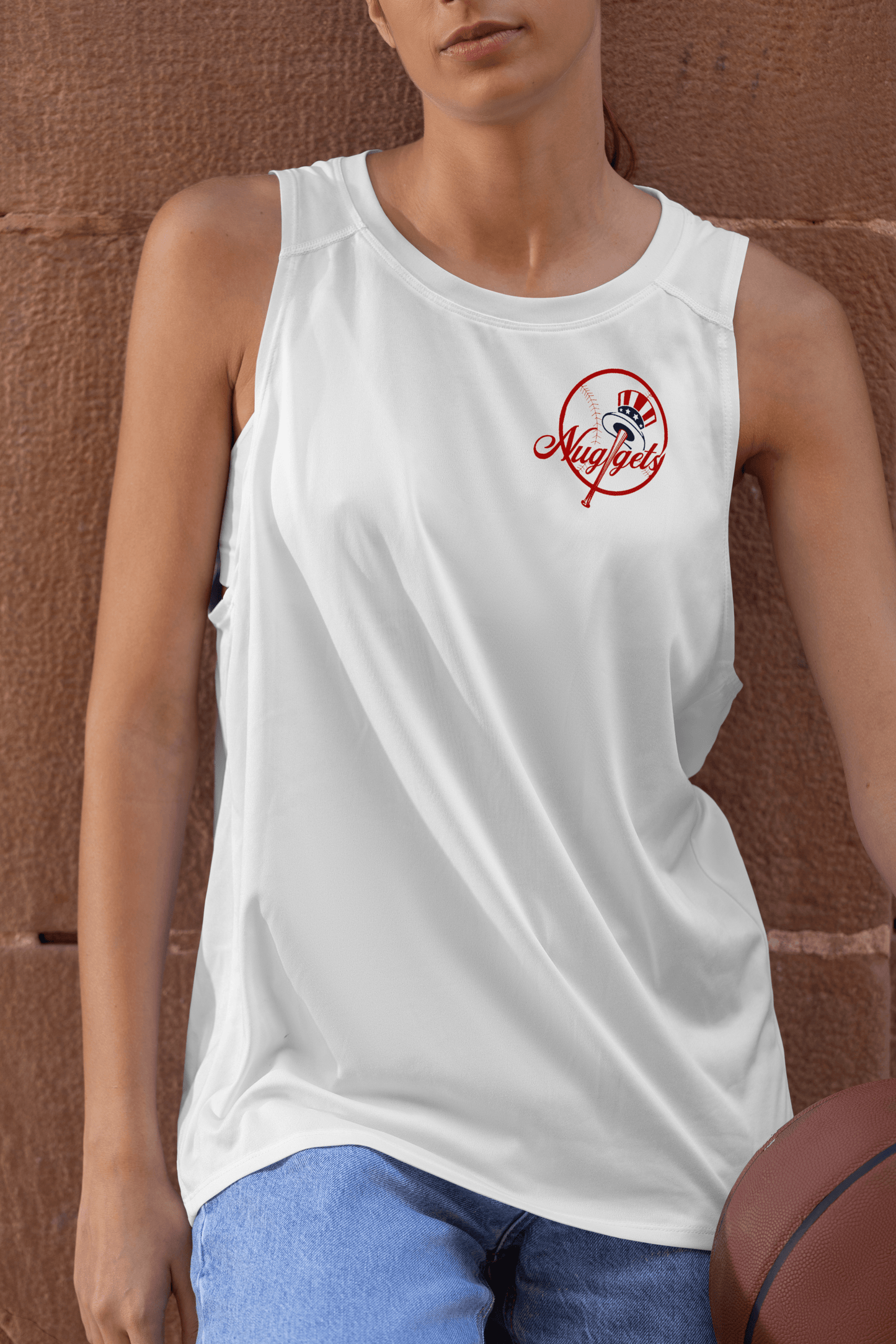 New York Nuggets Heritage Tank – Soft Cotton Unisex Sleeveless Shirt