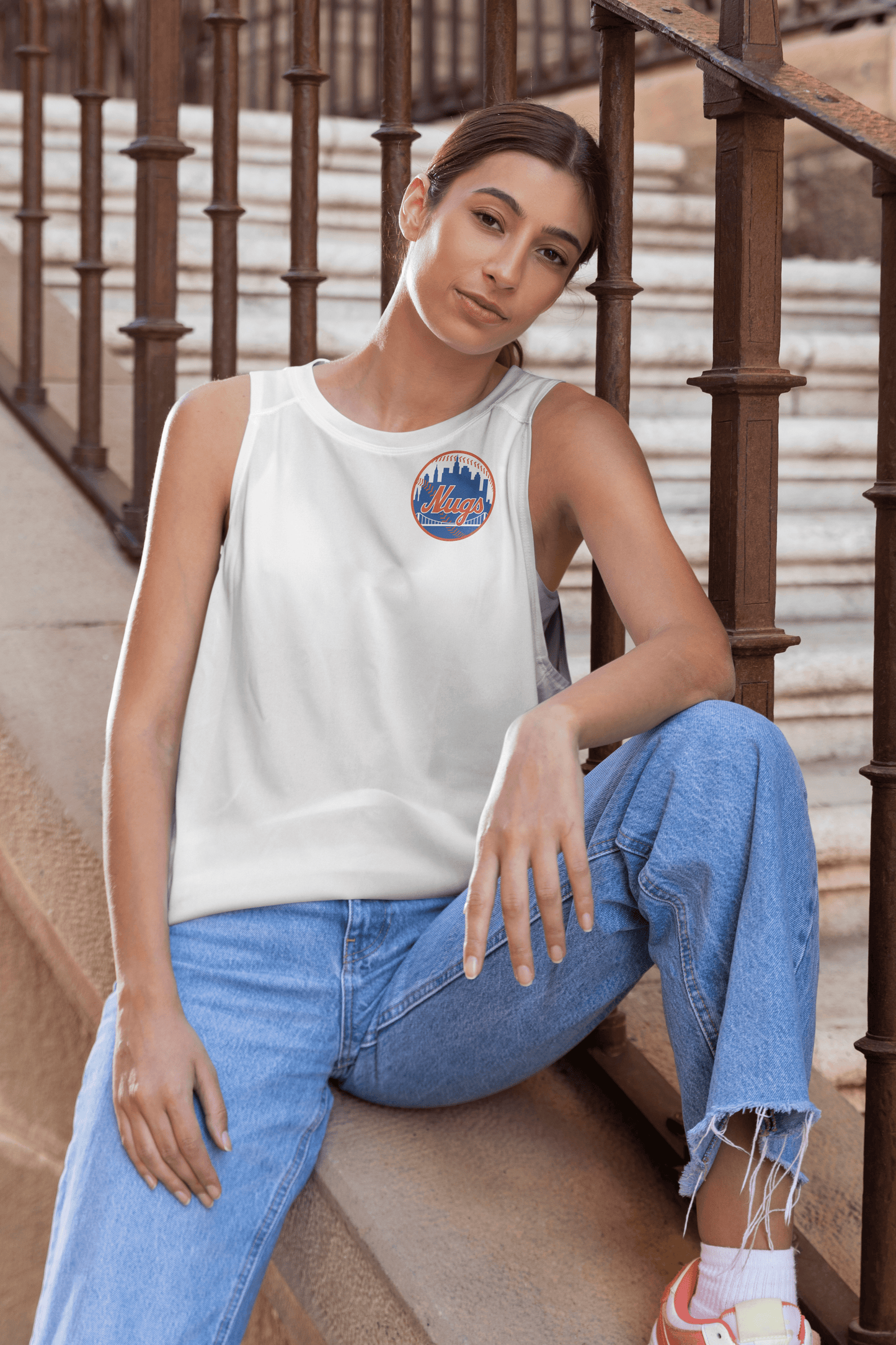 Sleeveless New York Nugs Premium Tank