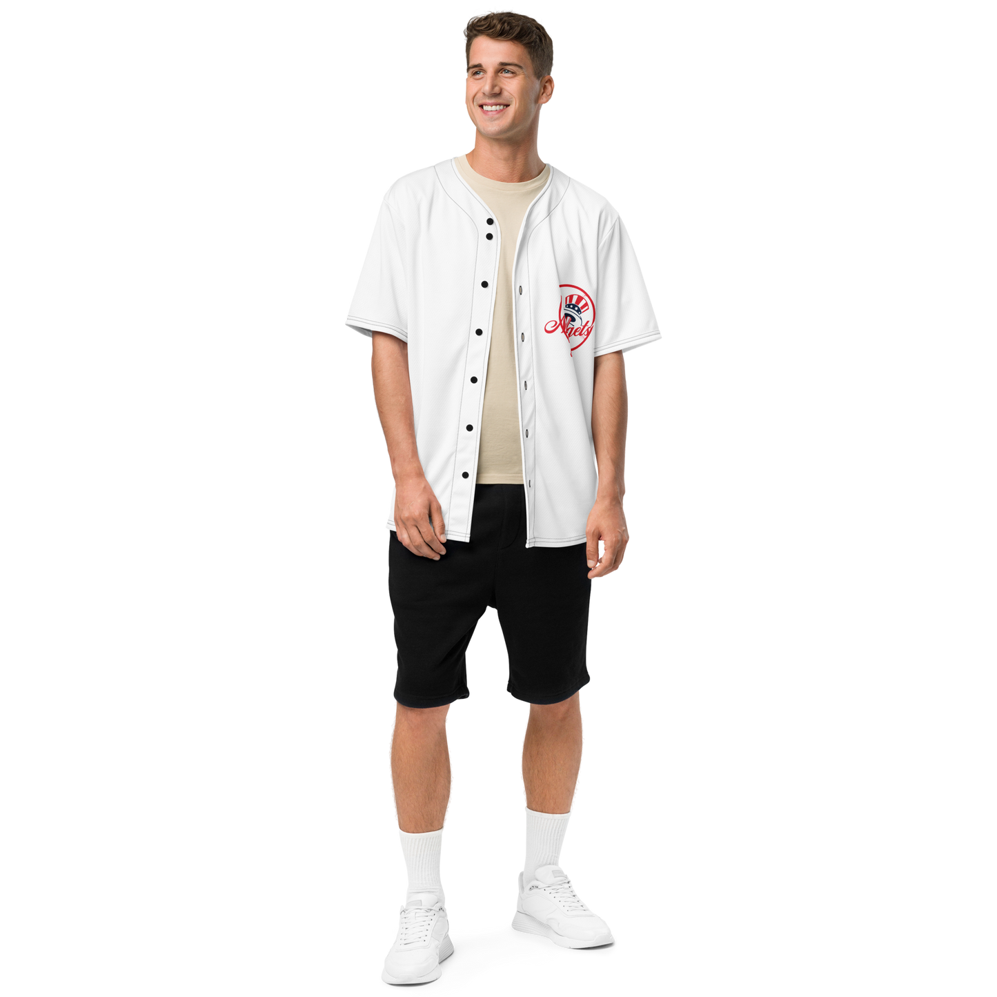 New York Nuggets All-Over Print Baseball Jersey