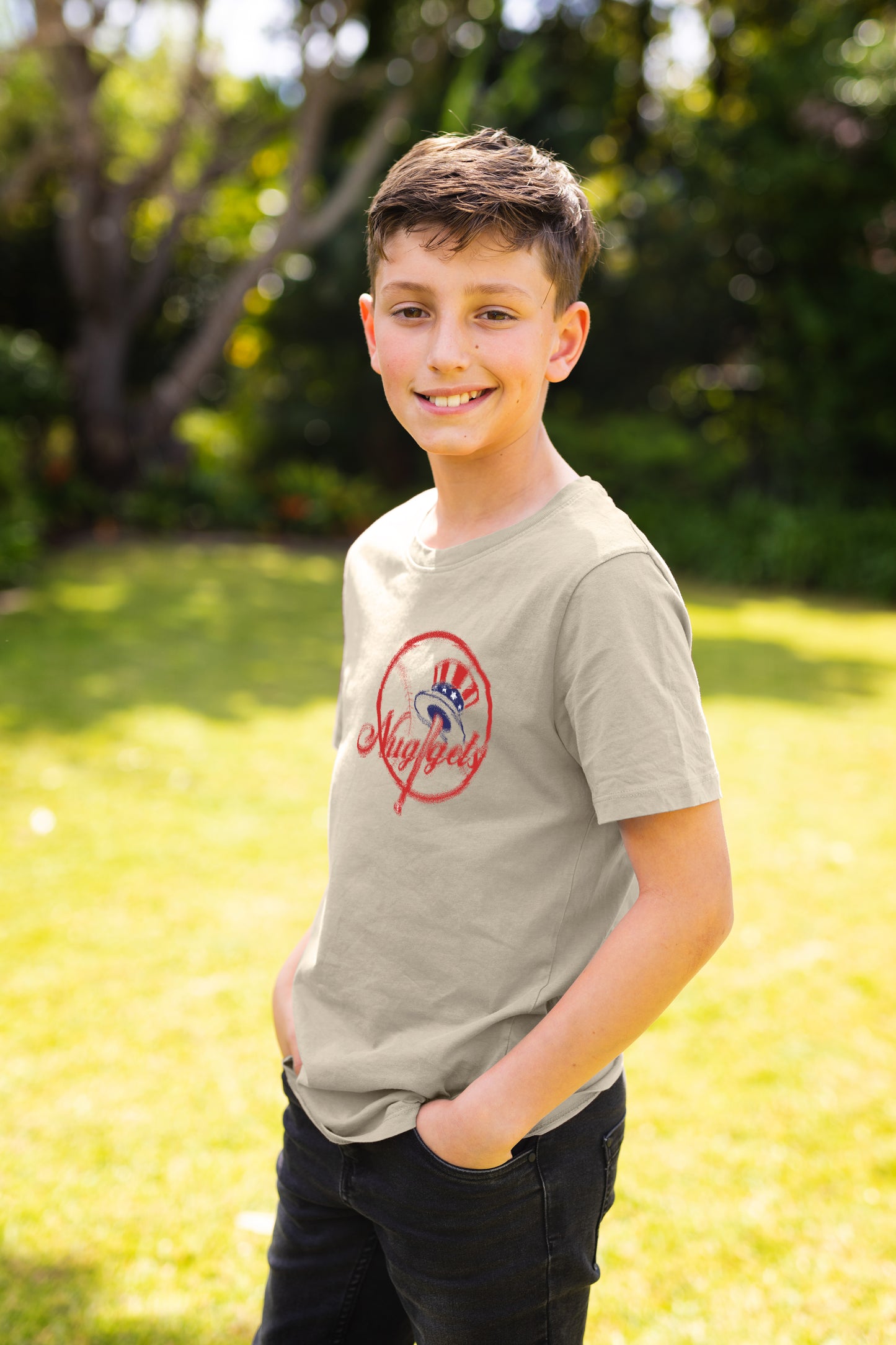 New York Nuggets Youth Tee – Soft Cotton Kids’ T-Shirt