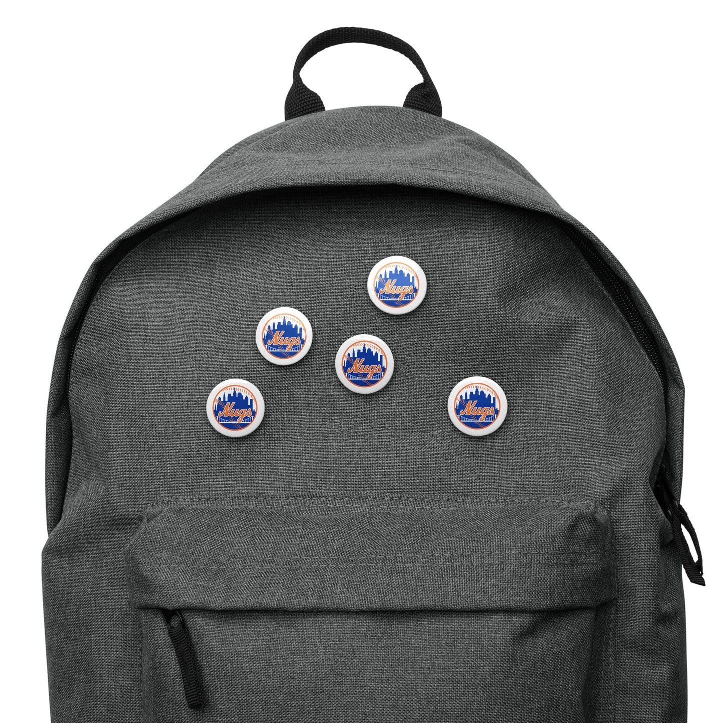 New York Nuggets 5-Pack Pin Buttons – 1.25″ Glossy Collectible Set