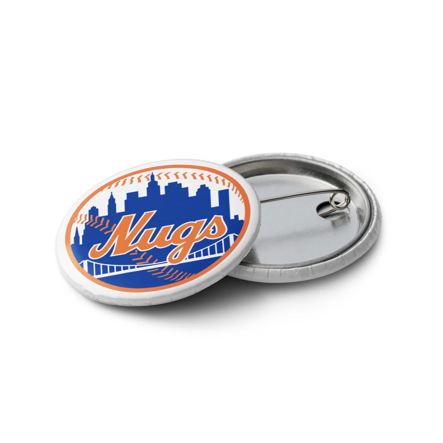 New York Nuggets 5-Pack Pin Buttons – 1.25″ Glossy Collectible Set
