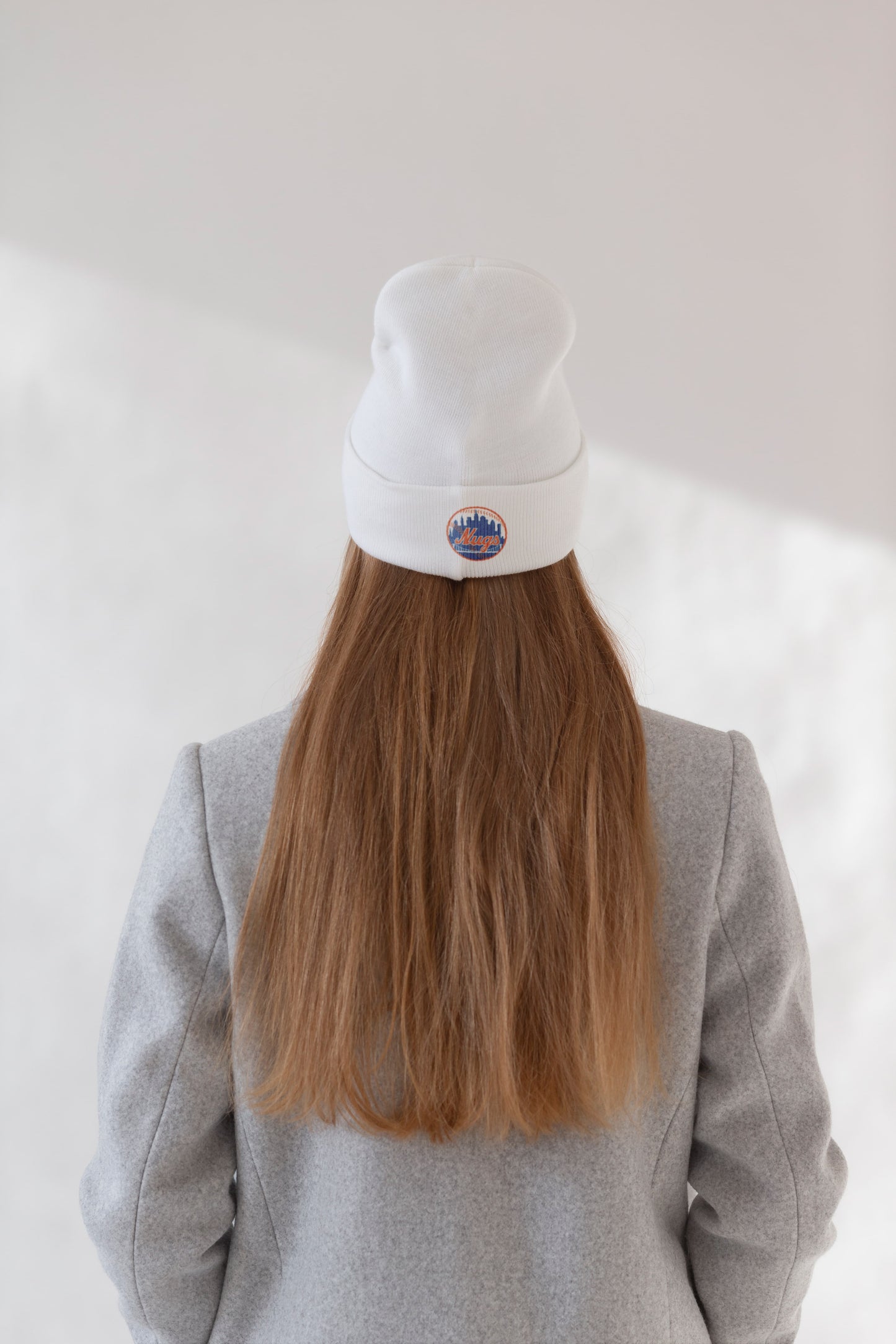 New York Nugs Embroidered Knit Beanie