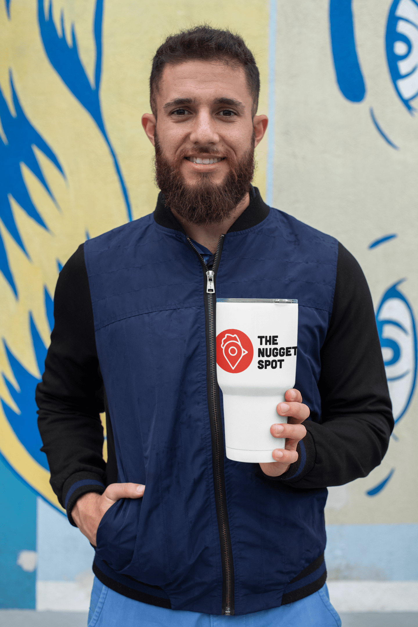 The Nugget Spot Travel Mug with Handle