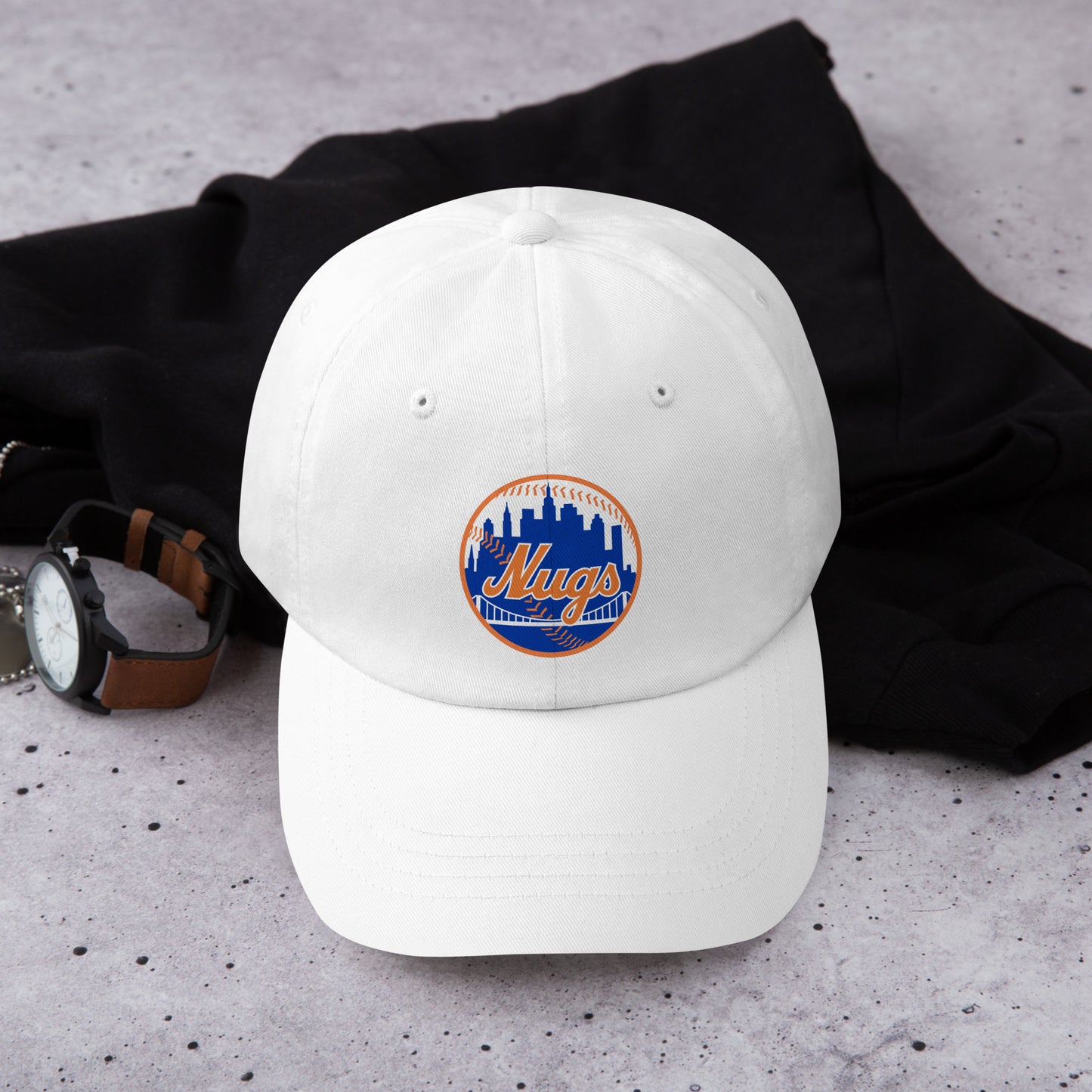 Classic New York Nugs Mets Dad Hat
