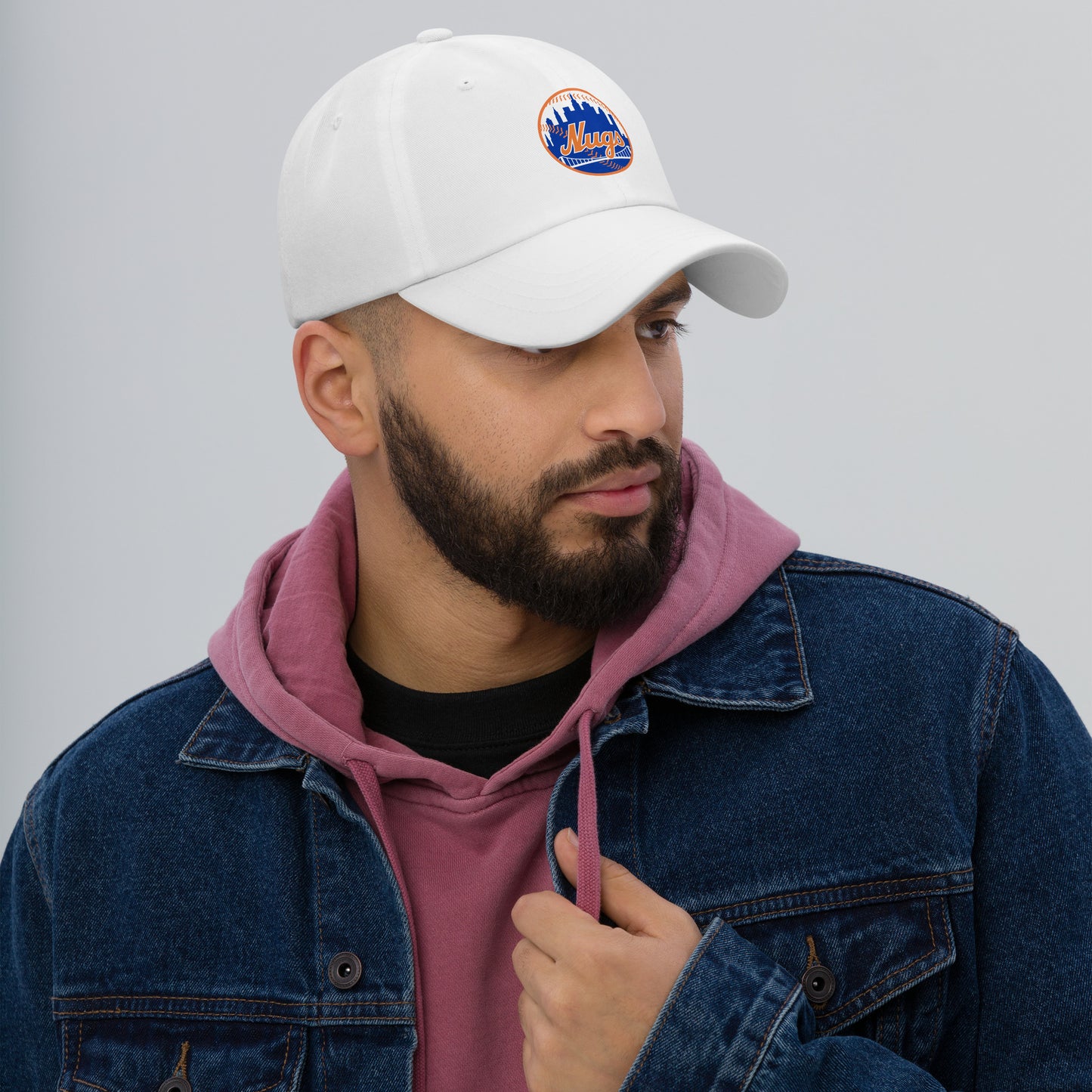 Classic New York Nugs Mets Dad Hat