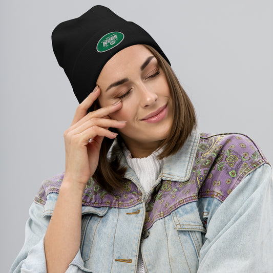 New York N-U-G-S Embroidered Beanie