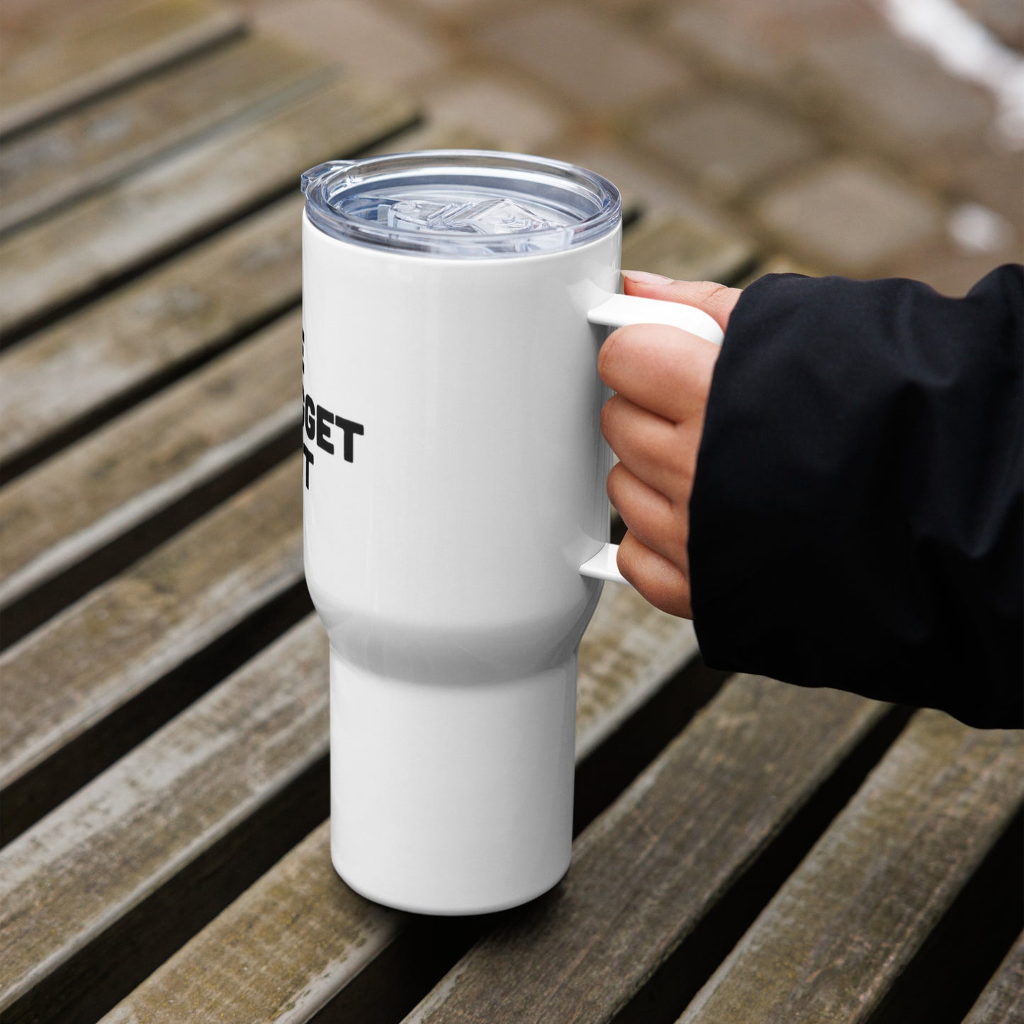 The Nugget Spot Travel Mug with Handle