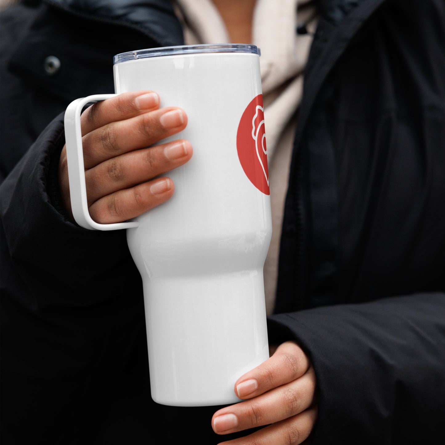 The Nugget Spot Travel Mug with Handle