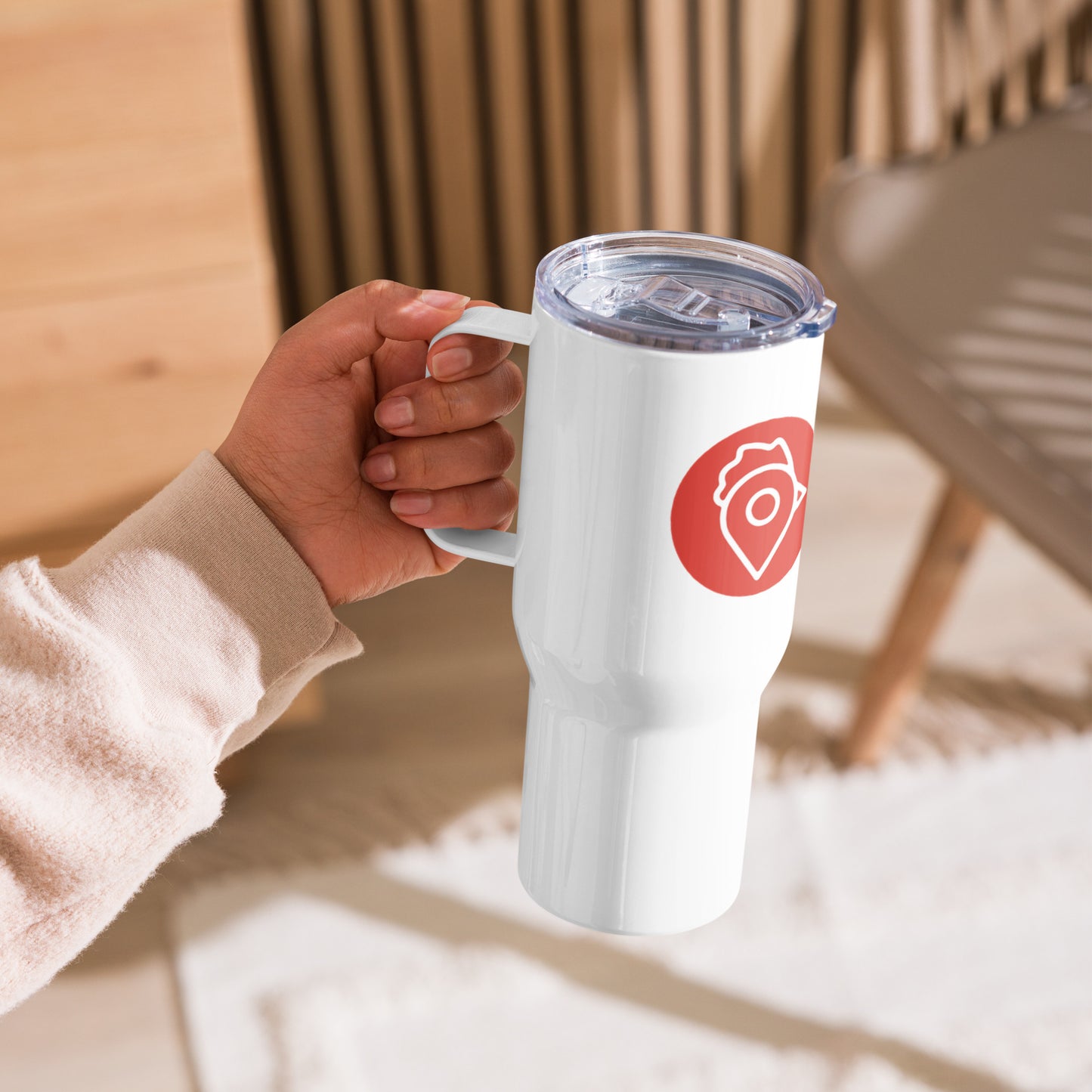 The Nugget Spot Travel Mug with Handle