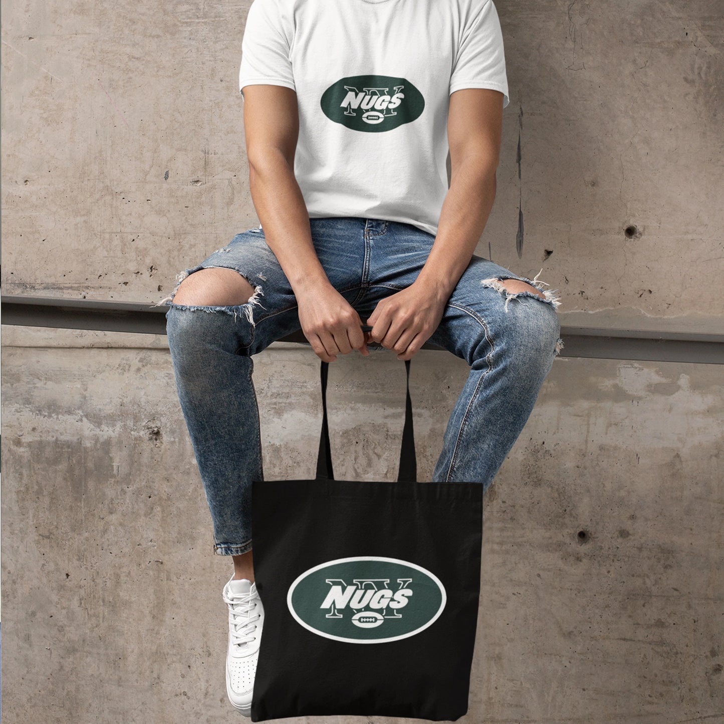 New York N-U-G-S Eco-Friendly Tote Bag