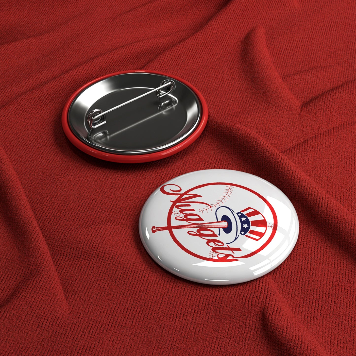 New York Nuggets 5-Pack Pin Buttons