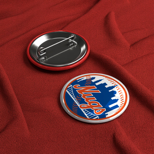 New York Nuggets 5-Pack Pin Buttons – 1.25″ Glossy Collectible Set