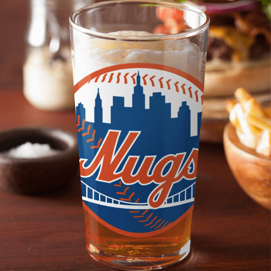 New York Nugs 16oz Pint Glass
