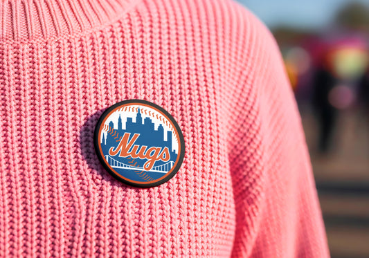3" Iron-On or Sew-On New York Nugs Embroidered Patch
