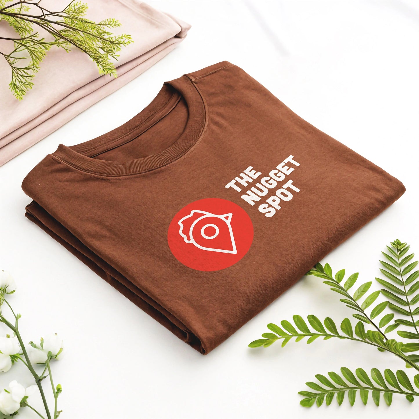 The Nugget Spot Tee - White Edition