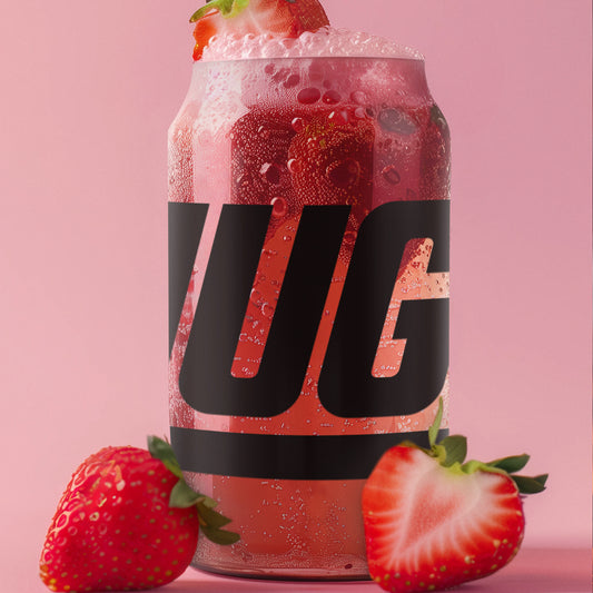 The New York NUGS 16oz Can-Shaped Glass with Optional Lid & Straw