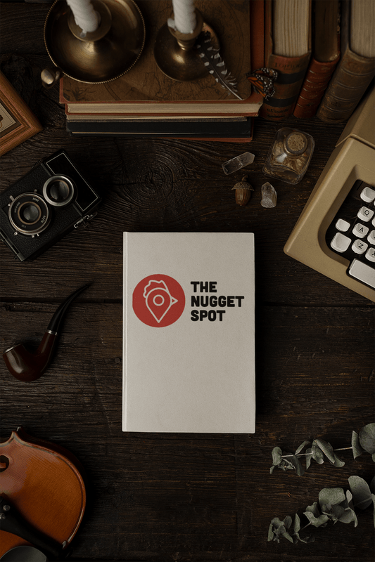 The Nugget Spot Hardcover Notebook