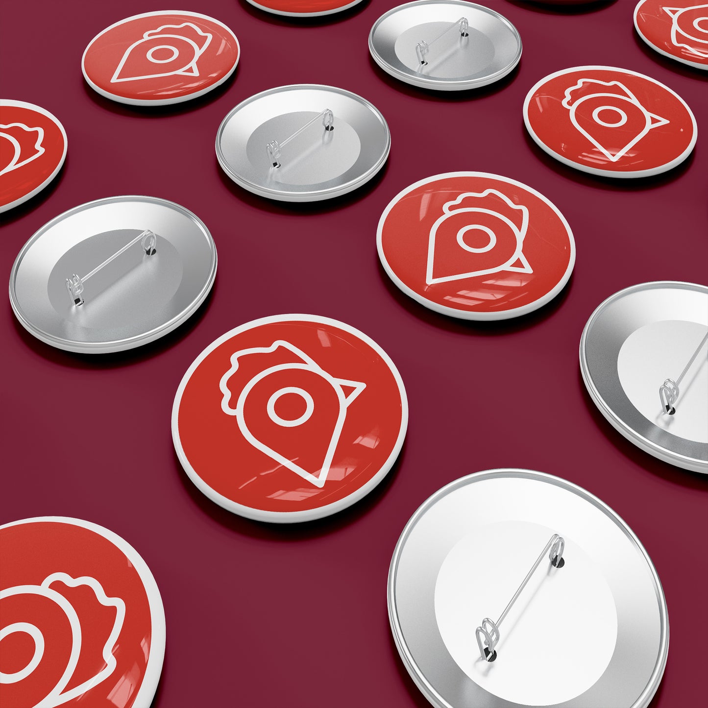 The Nugget Spot Signature 5 Pack Pin Button