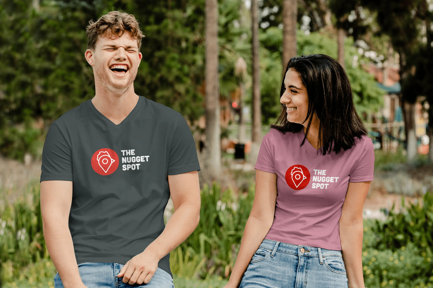 The Nugget Spot Tee - White Edition