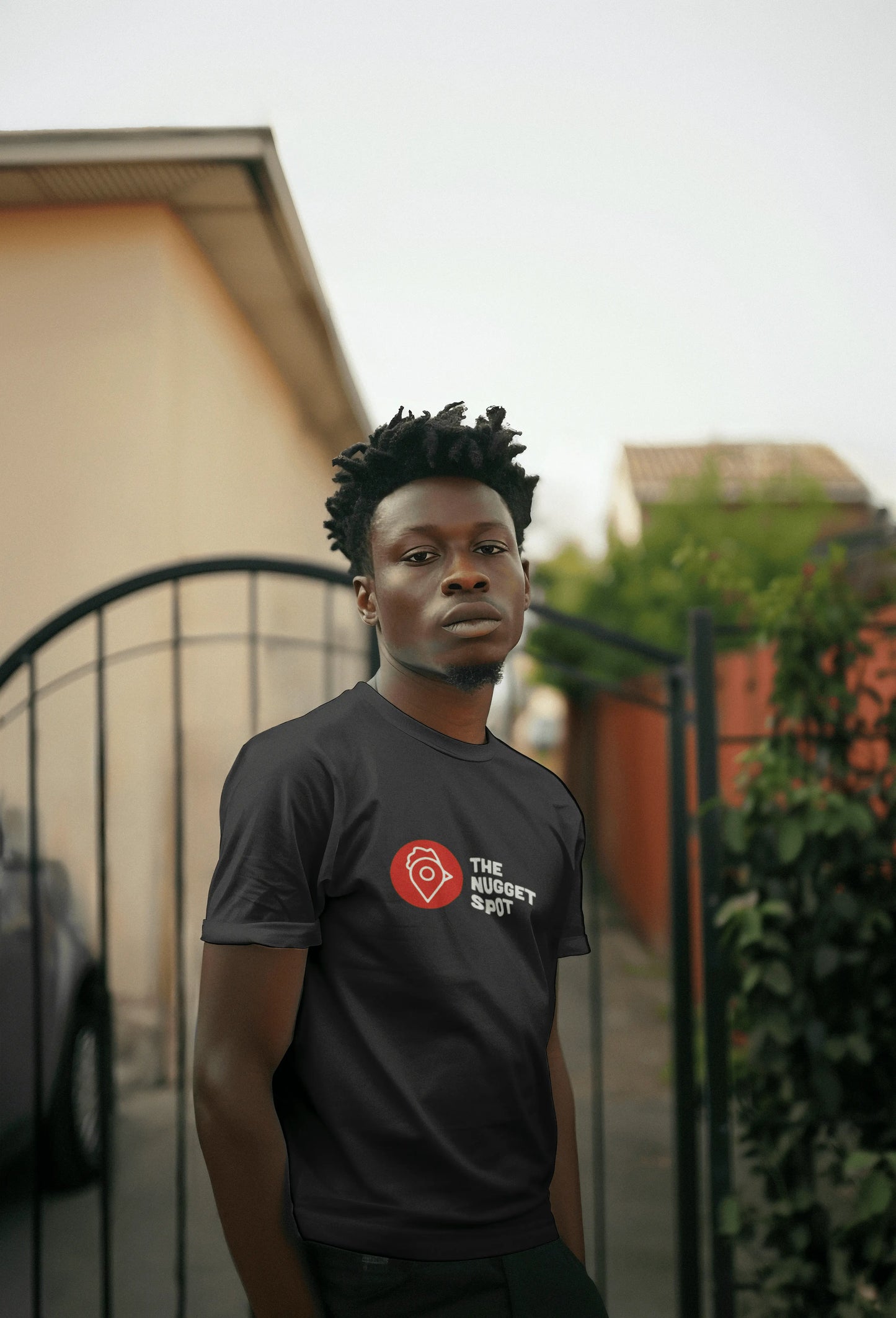 The Nugget Spot Tee - White Edition