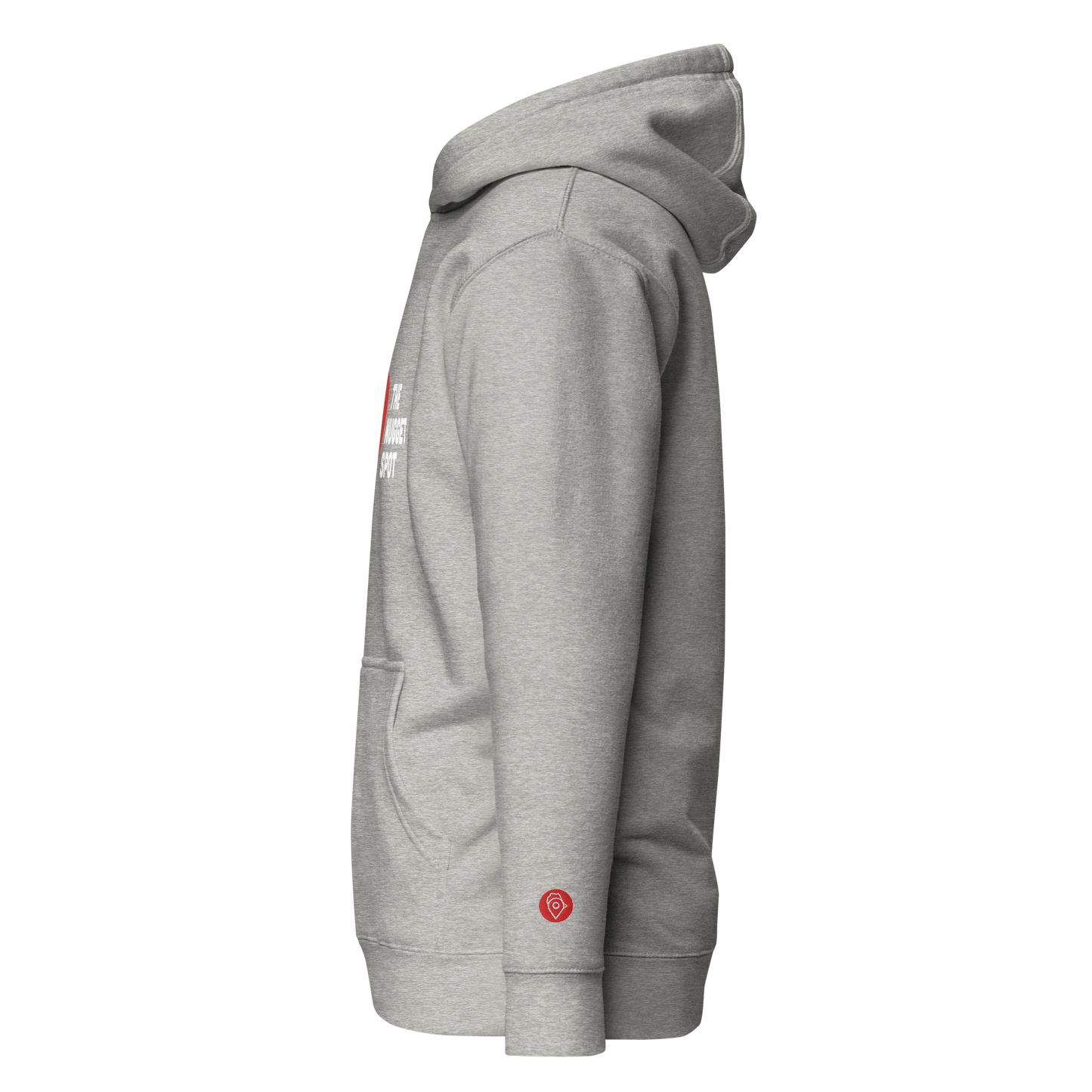 The Nugget Spot Unisex Hoodie White Edition