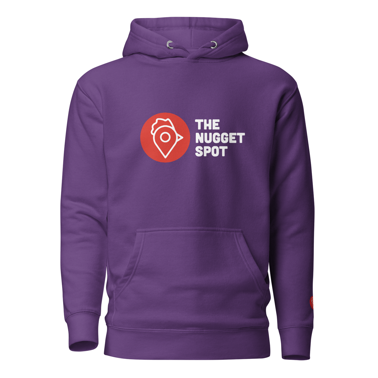 The Nugget Spot Unisex Hoodie White Edition