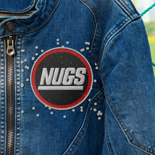 The New York NUGS 3" Iron or Sew-On Embroidered Patch