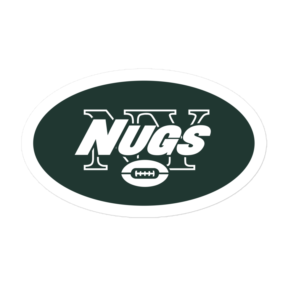 New York N-U-G-S Stickers