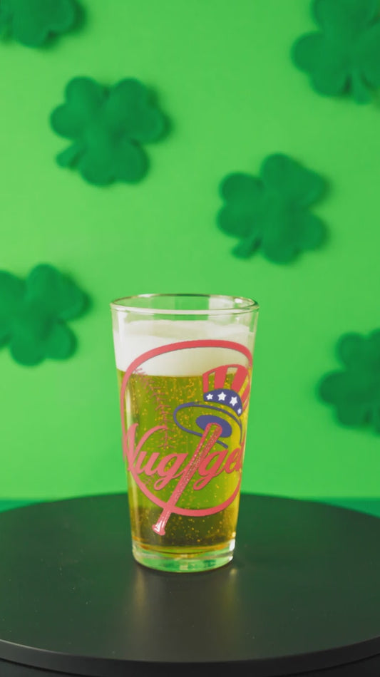 New York Nuggets Pint Glass – 16 oz UV-Printed Classic