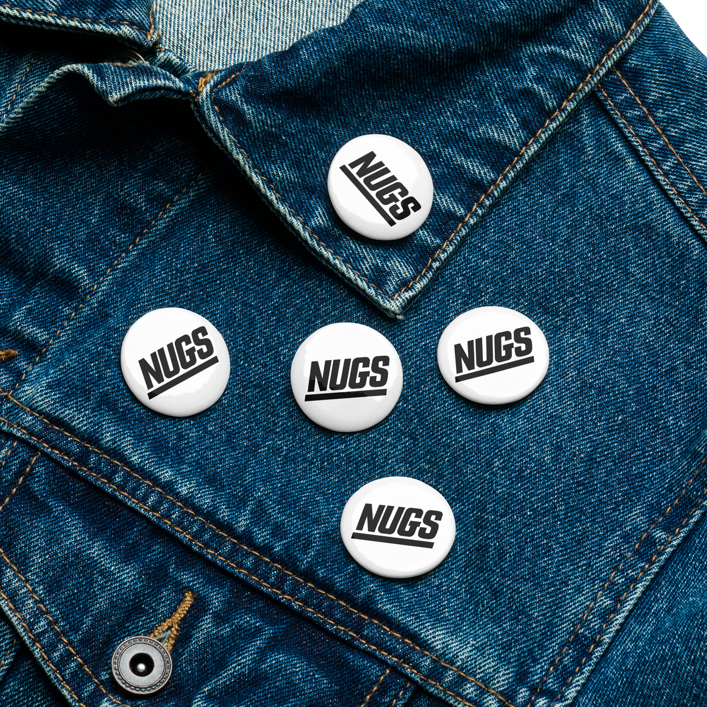 The New York NUGS 5-Pack Pin Buttons