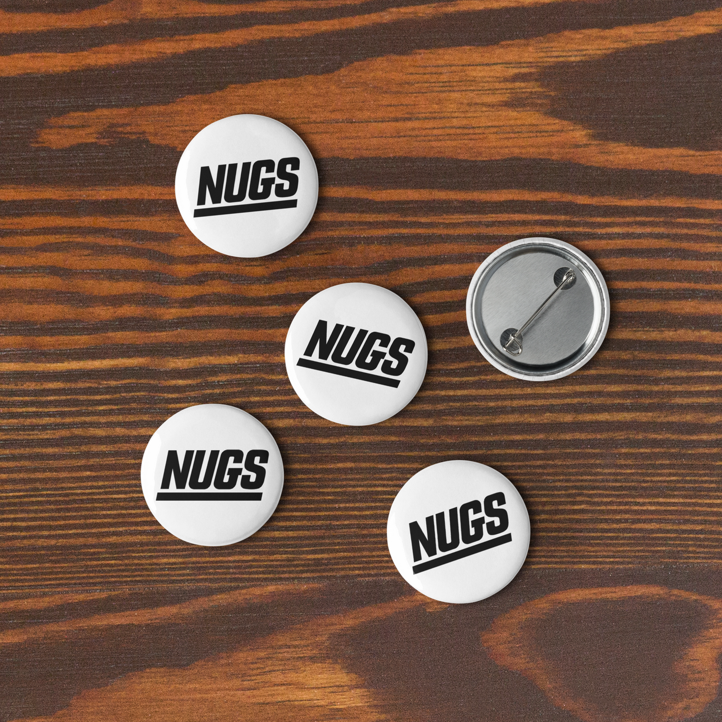The New York NUGS 5-Pack Pin Buttons