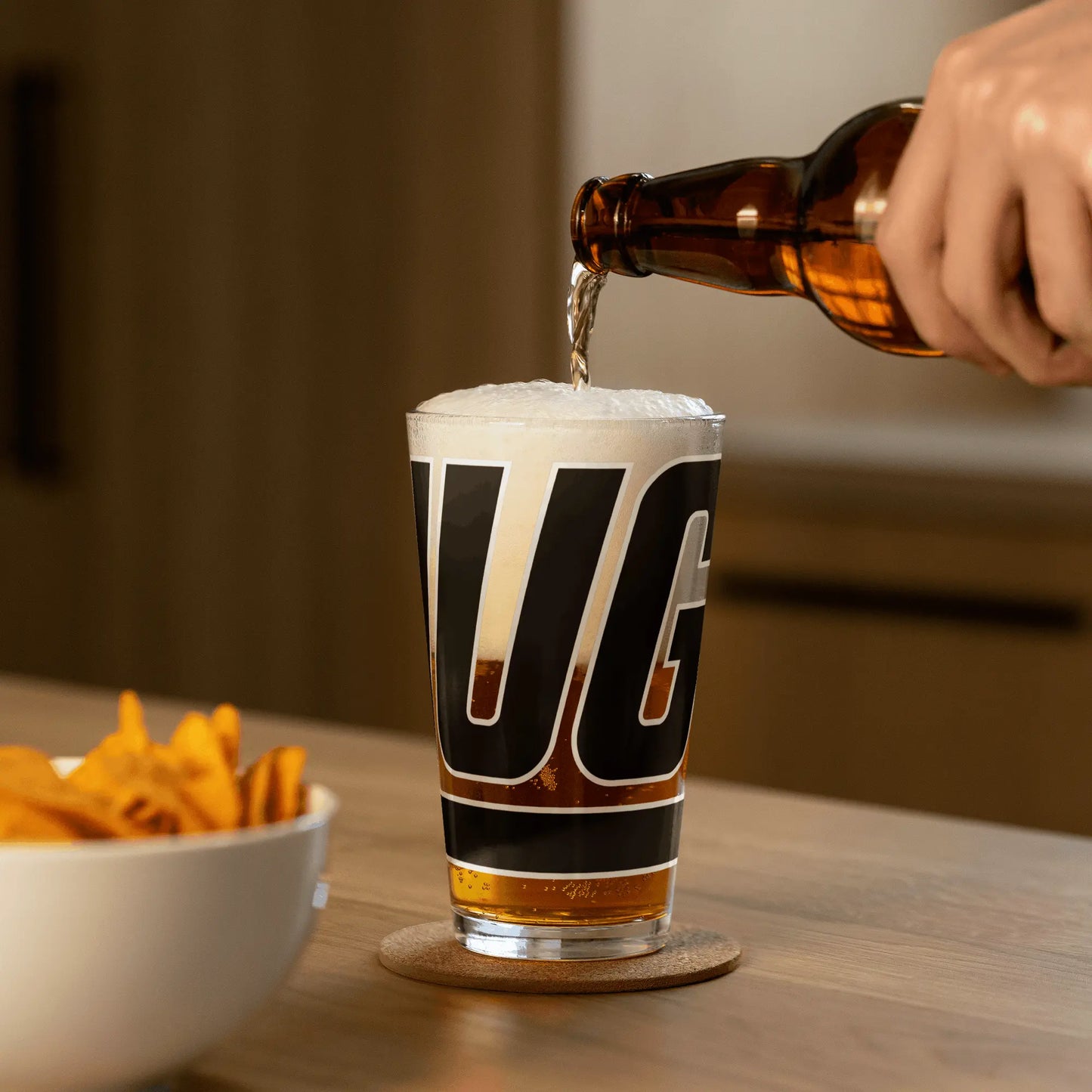 The New York NUGS 16oz Pint Glass