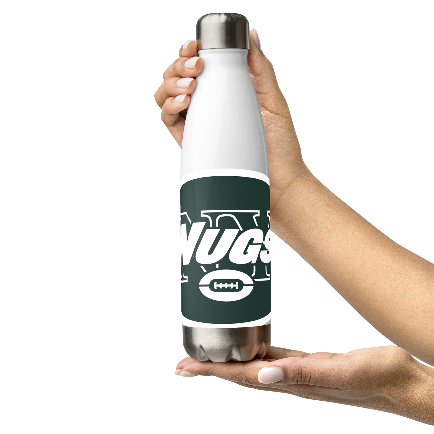 New York N-U-G-S 17oz Stainless Steel Water Bottle
